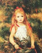 Pierre Renoir Girl with Sheaf of Corn china oil painting artist